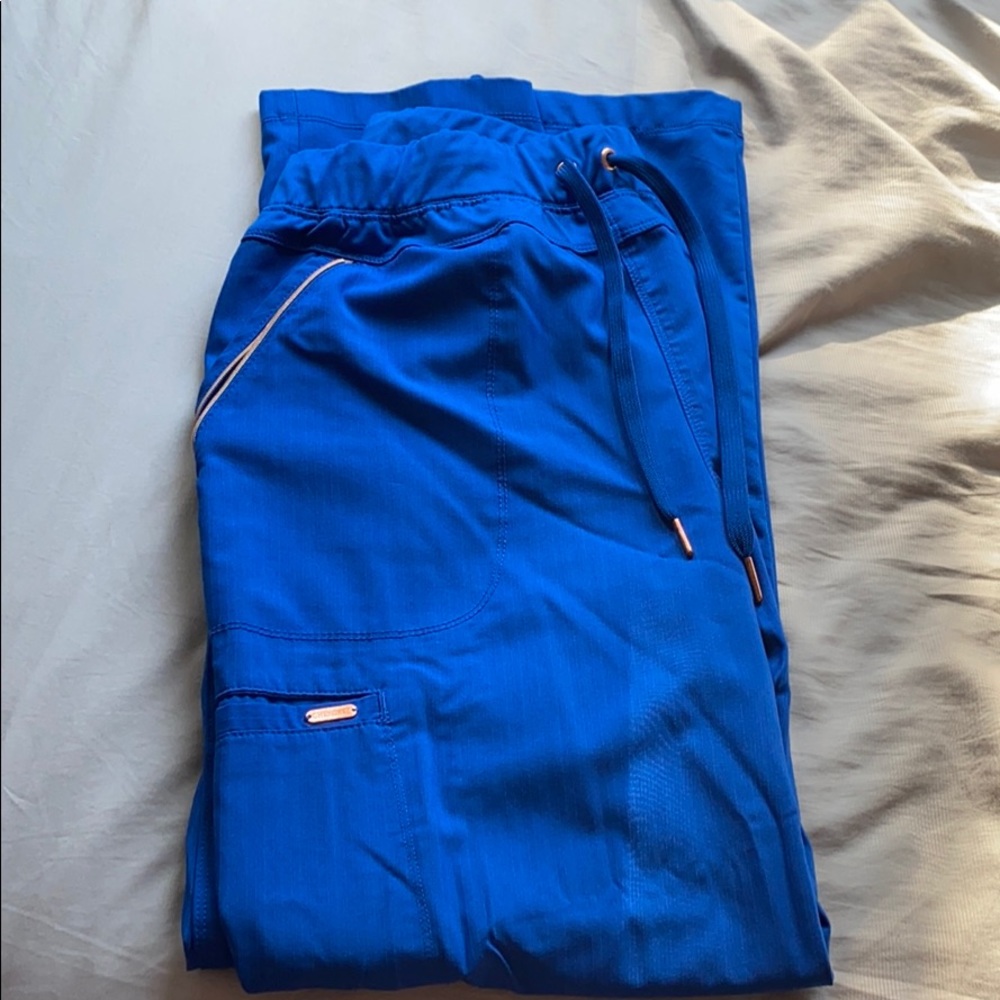 Cherokee Statement Royal Blue Scrub Pants